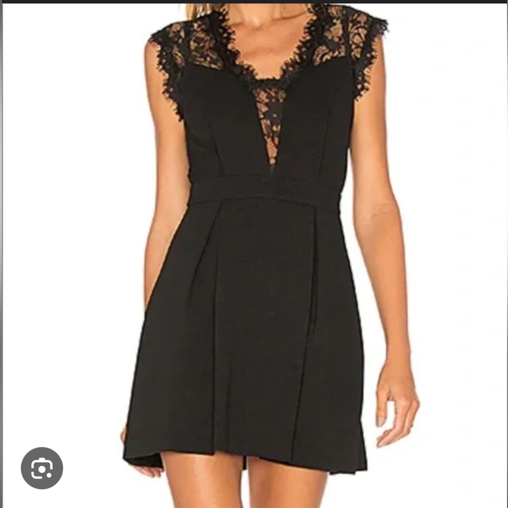 BCBGeneration Black Lace Dress